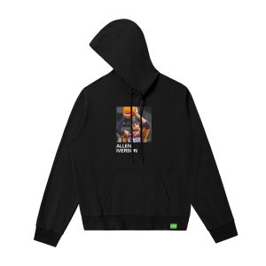 Hoodie 2020 Kalan Allen Iverson Hoodie Black Black 94844