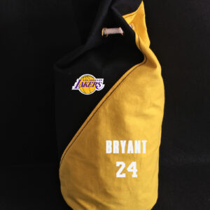 Bag 2020 Los Angeles Lakers Bryant 24 Black Yellow Bag 90638