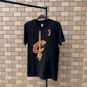 2020 NBA Cleveland Cavaliers Thomas 3 T-Shirt Black 93269