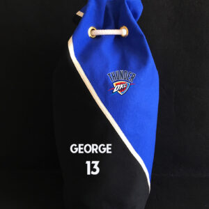 Bag 2020 Oklahoma City Thunder George 13 Black Blue Bag 90644