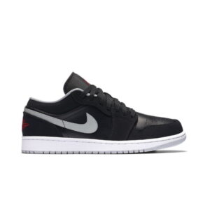 Air Jordan 1 Low Black Wolf Gray 553558 032