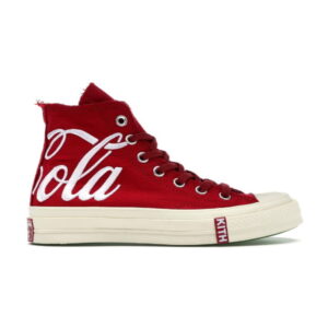 Converse Kith x Coca-Cola x Chuck 70 Hi America Sneakers White 162989C