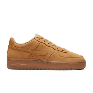 Nike Air Force 1 Low Wheat 2019 GS Black BQ5485 700