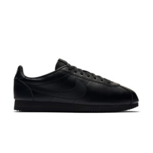 Nike Classic Cortez Leather Triple Black Anthracite Sneakers 749571 002