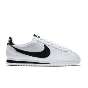 Sneakers Wmns Nike Classic Cortez Leather White Black (W) 807471 101