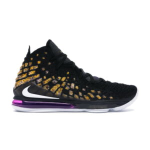 Nike LeBron 17 Lakers White BQ3177 004/BQ3178 004