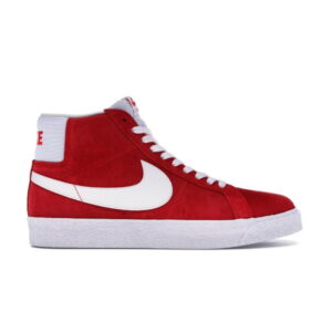 Nike SB Blazer Mid Red Suede 2017 864349 611