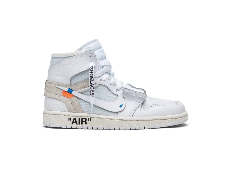 Sneakers OFF-WHITE x Air Jordan 1 Retro High OG BG White 2018 GS AQ8296 100