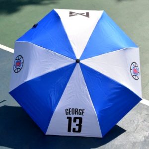 NBA Los Angeles Clippers Umbrella 13 Blue White Umbrella Orange 94971