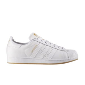 adidas Superstar Running White Gold Blue BY4357