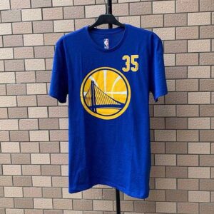 2020 NBA Golden State Warriors Durant 35 Blue T-Shirt 99091