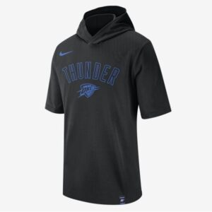 2020 Nike Men's NBA OKC Thunder Hooded T-Shirt 97165