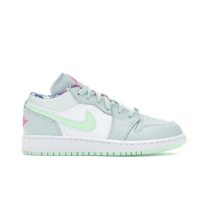 Air Jordan 1 Low GS Barely Gray Spruce 554723 051