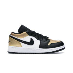 Air Jordan 1 Low GS Gold Toe Sneakers CQ9487 700