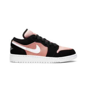 Air Jordan 1 Low GS White Rose Gold 554723 090