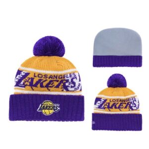 2019 Los Angeles Lakers Blue Yellow Hat 101134