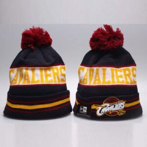 2019 New Era NBA Cavaliers Black Yellow Hat 102251