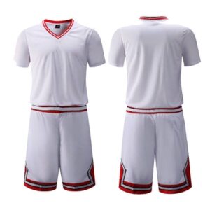 Basketball Uniform 2020 Chicago Bulls White Custom Uniform Red 112484