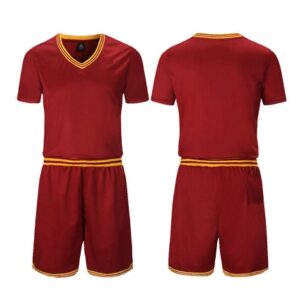 Basketball Uniform 2020 Cleveland Cavaliers Vinous Custom Uniform Tang 112532