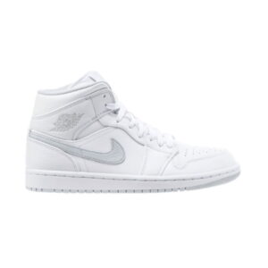 Air Jordan 1 Mid BG White Platinum 554725 108