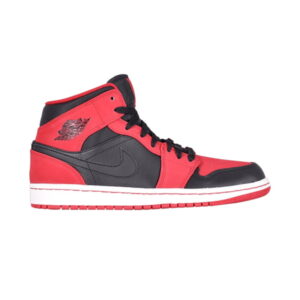 Air Jordan 1 Mid Bred 2013 Red 554724 005