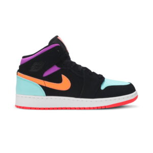 Air Jordan 1 Mid GS Candy Sneakers Red 554725 083