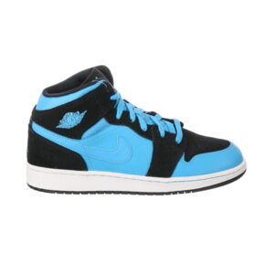 Air Jordan 1 Mid GS Gamma Blue Grey 554725 017