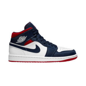 Air Jordan 1 Mid GS USA Olympic Sneakers BQ6931 104