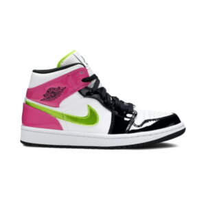 Air Jordan 1 Mid SE Cyber Active Fuchsia Sneakers CZ9834 100