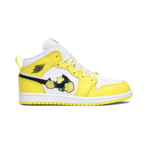 Air Jordan 1 Mid SE PS Rose Patch – Dynamic Yellow AV5173 700