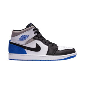 Air Jordan 1 Mid SE Royal Black Toe Sneakers 852542 102