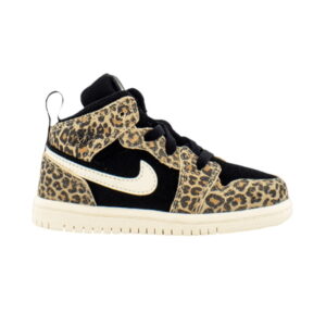 Air Jordan 1 Mid SE TD Cheetah Sneakers BQ6933 021