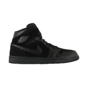 Air Jordan 1 Mid Triple Black (2018) 554724 050