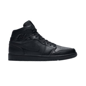 Air Jordan 1 Mid Triple Black 2020 554724 091