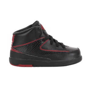 Air Jordan 2 Retro BT Black Varsity Red Black 395720 002