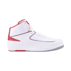 Air Jordan 2 Retro BT White Varsity Red Grey 395720 102