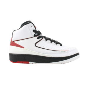 Air Jordan 2 Retro GS White Varsity Red Green 308325 161