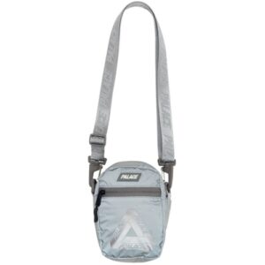 Palace Deflecto Shot 2 Bag Silver Reflective Silver Reflective 107617