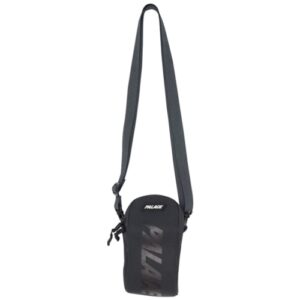 Palace Deflecto Sling Sack Black Reflective Grey 107655