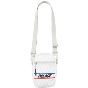 Palace Dimension Shot Bag White Blue 111655