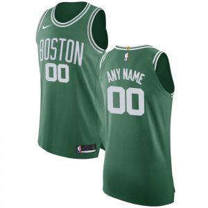 2019-20 Boston Celtics Nike Green Authentic Custom Icon Edition Basketball Jersey 125652