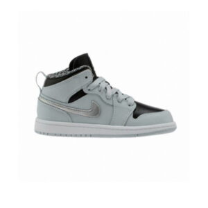 Air Jordan 1 Mid BP Pure Platinum Black 640734 032