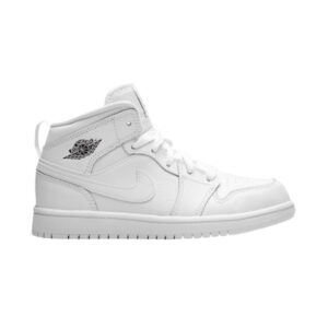 Air Jordan 1 Mid BP White Cool Gray 640734 102