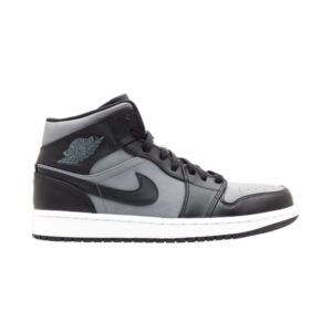 Air Jordan 1 Mid Cool Gray Black White Red 554724 023