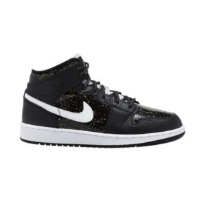 Air Jordan 1 Mid GG Black Speckle Sneakers CV5174 001