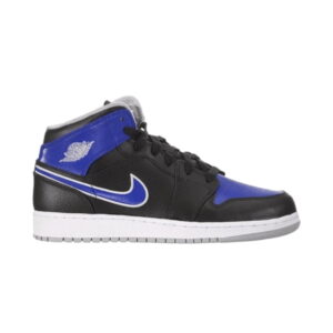 Air Jordan 1 Mid GS Black Royal Green 554725 007