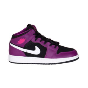 Air Jordan 1 Mid GS Bright Grape 555112 028