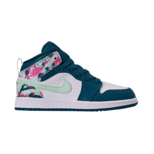 Air Jordan 1 Mid PS Green Abyss Frosted Spruce 640737 300