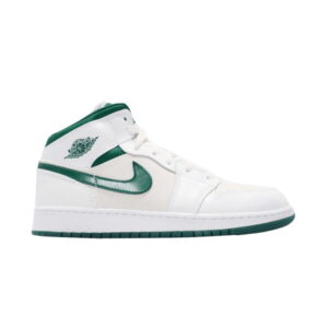 Air Jordan 1 Mid SE GC GS White Mystic Green Blue CD6760 103