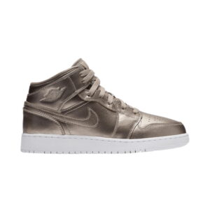 Air Jordan 1 Mid SE GS Sepia Stone Sneakers Black AV5174 200